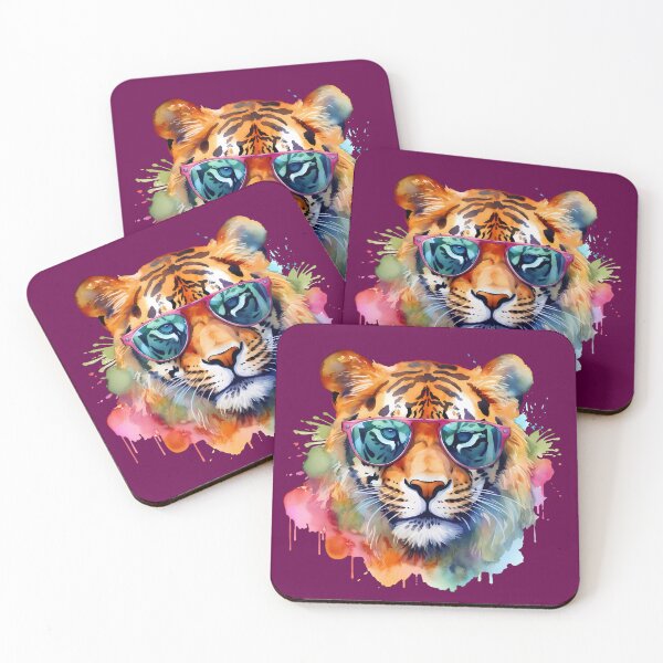 Item preview, Tiger with Sunglasses designed and sold by RadekArt.