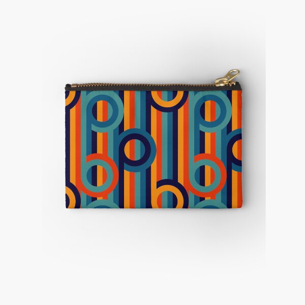 Item preview, Stripes meet circles blue designed and sold by Designsbyluzia.