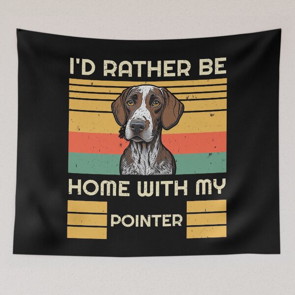 Item preview, Vintage Design - I'd Rather Be - German Shorthaired Pointer designed and sold by brindled.