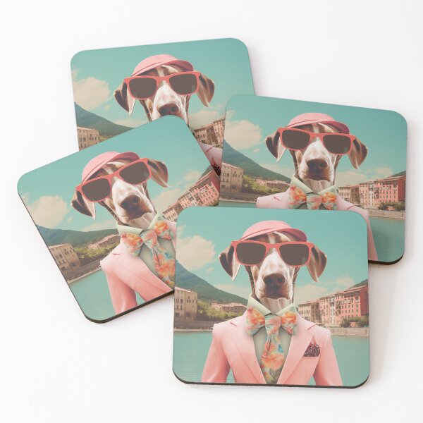 Item preview, Pretentious Pets on Holiday  designed and sold by Klickpicks.