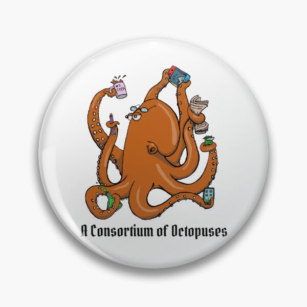 Item preview, A Consortium of Octopuses designed and sold by fourdirtypaws.