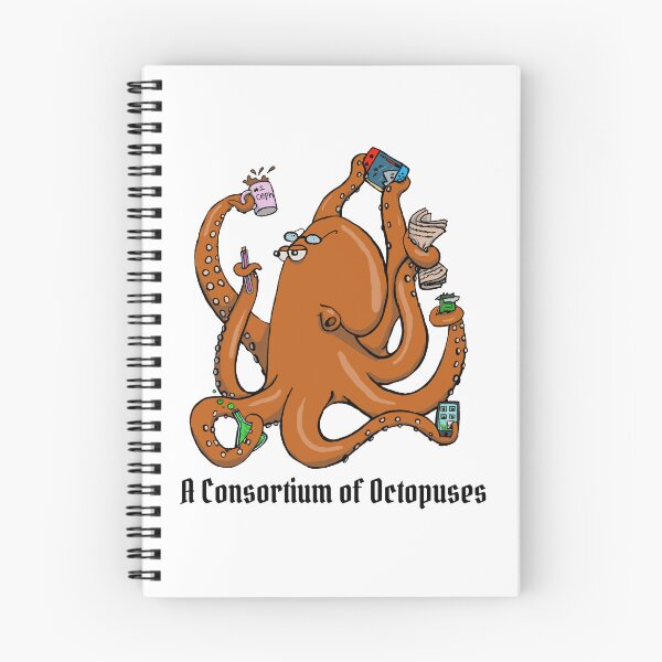 Item preview, A Consortium of Octopuses designed and sold by fourdirtypaws.