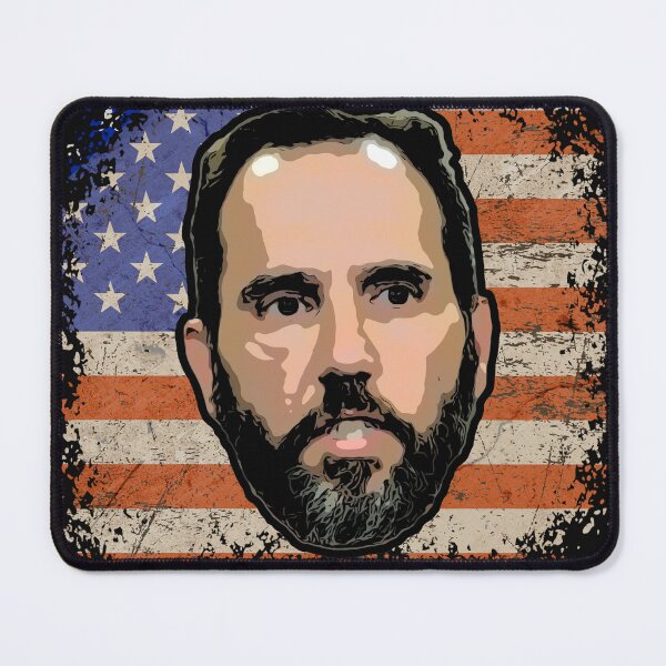 Item preview, Jack Smith Satisfaction Design - U.S. Flag & Iconic Quote - Exclusive Patriotic Artwork designed and sold by MyFavorTee.