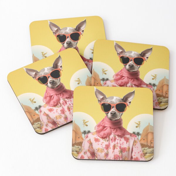 Item preview, Pretentious Pets on Holiday  designed and sold by Klickpicks.