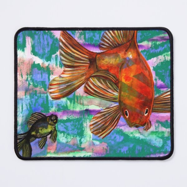 Item preview, Goldfish - Mixed media original art designed and sold by Jamie Taylor.