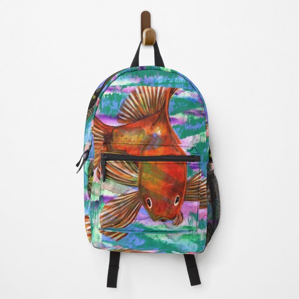 Item preview, Goldfish - Mixed media original art designed and sold by Jamie Taylor.