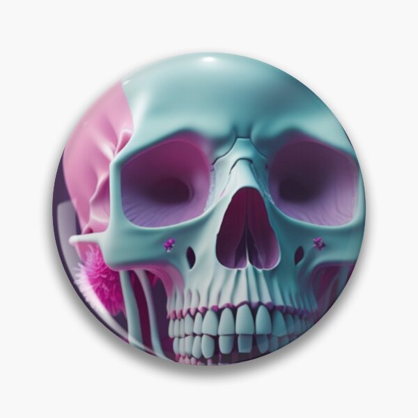 Item preview, pretty skull designed and sold by ebish13.