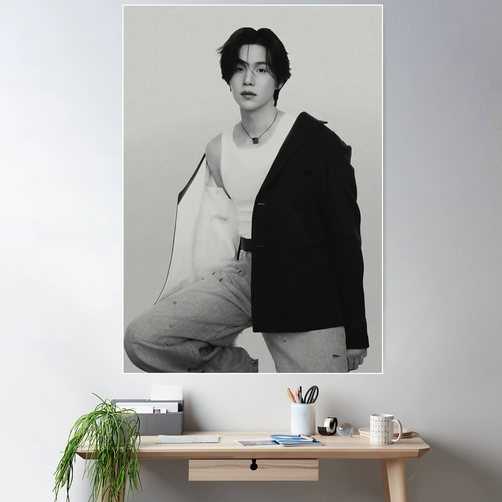 Min Yoongi BTS Suga agust d monochrome