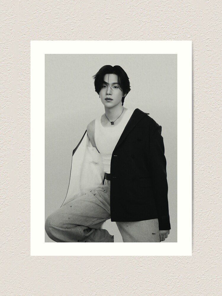Min Yoongi BTS Suga agust d monochrome