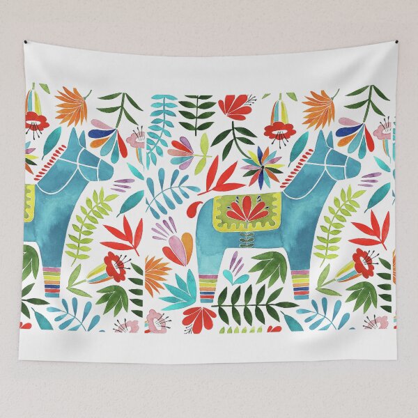 Item preview, Vibrant Otomi Art designed and sold by khachiche.