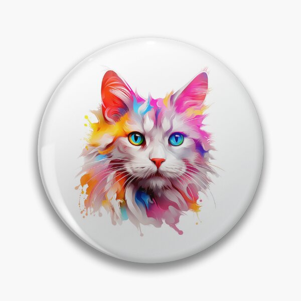 Item preview, Colorful Cat designed and sold by Ebuch007.