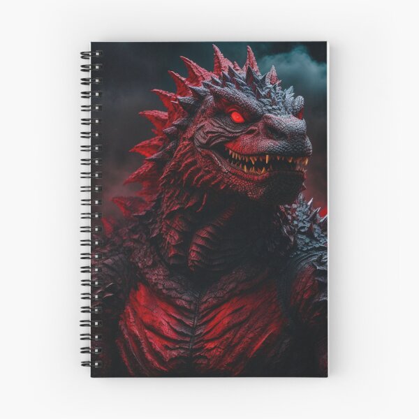 Item preview, Horror portrait Godzilla, hyper realistic designed and sold by mikaws.