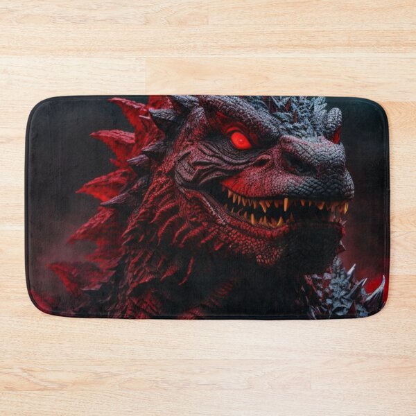 Item preview, Horror portrait Godzilla, hyper realistic designed and sold by mikaws.
