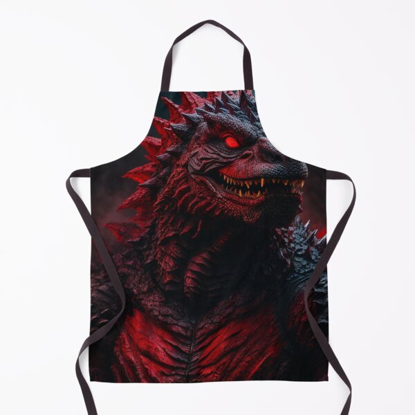 Item preview, Horror portrait Godzilla, hyper realistic designed and sold by mikaws.