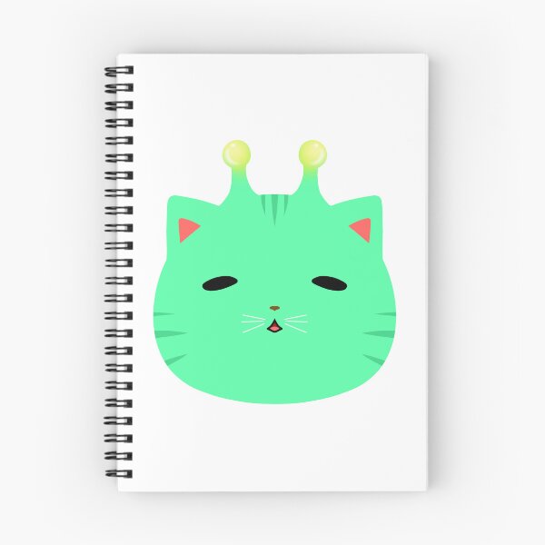 Item preview, gato alienígena verde designed and sold by Sweet Akuma.
