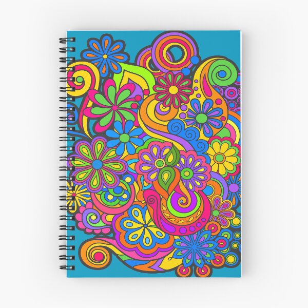 Item preview, Colorful Fun Flower Power Hippy Design designed and sold by Alondra.
