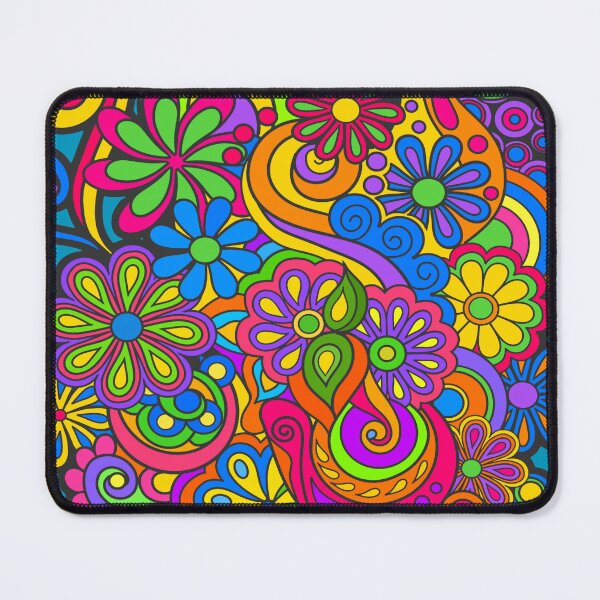 Item preview, Colorful Fun Flower Power Hippy Design designed and sold by Alondra.