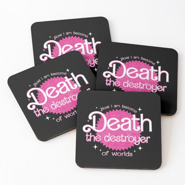 Item preview, I am become Death Destroyer of the worlds - Pink designed and sold by The Trend Shopl.