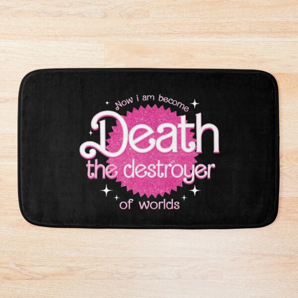 Item preview, I am become Death Destroyer of the worlds - Pink designed and sold by The Trend Shopl.