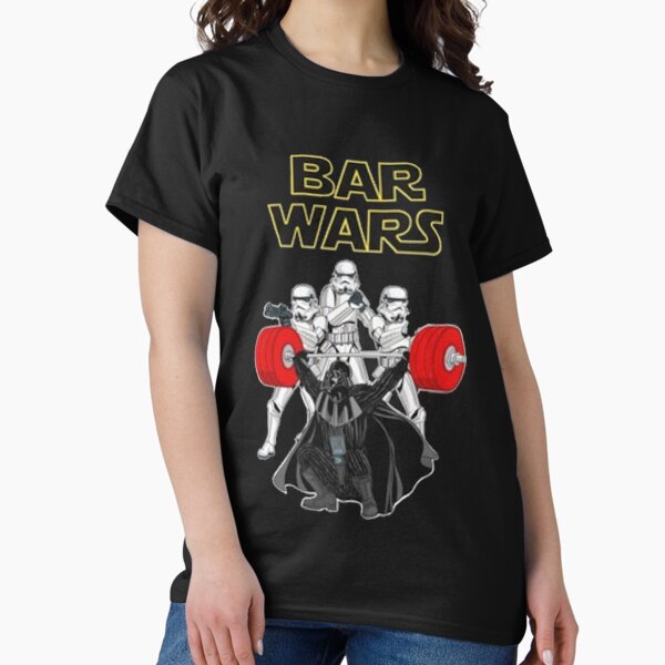 Item preview, Unleash Your Inner Powerlifter with Bar Wars: The Ultimate Olympic designed and sold by TheMadhDesigner.