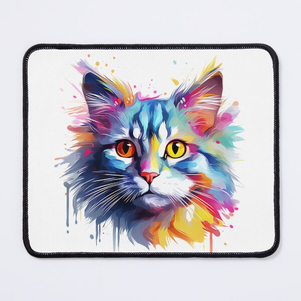 Item preview, Colorful Cat designed and sold by Ebuch007.