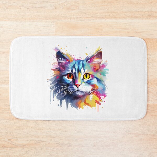 Item preview, Colorful Cat designed and sold by Ebuch007.