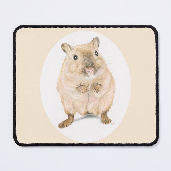 Item preview, Hamster, coloured pencil drawing designed and sold by SandraWarmerdam.