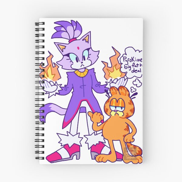 Item preview, Blaze and Garfield designed and sold by Clarinetti.
