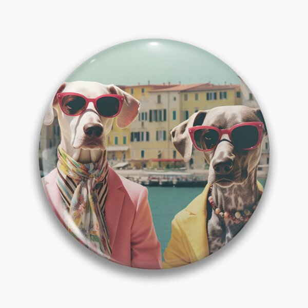 Item preview, Pretentious Pets on Holiday  designed and sold by Klickpicks.