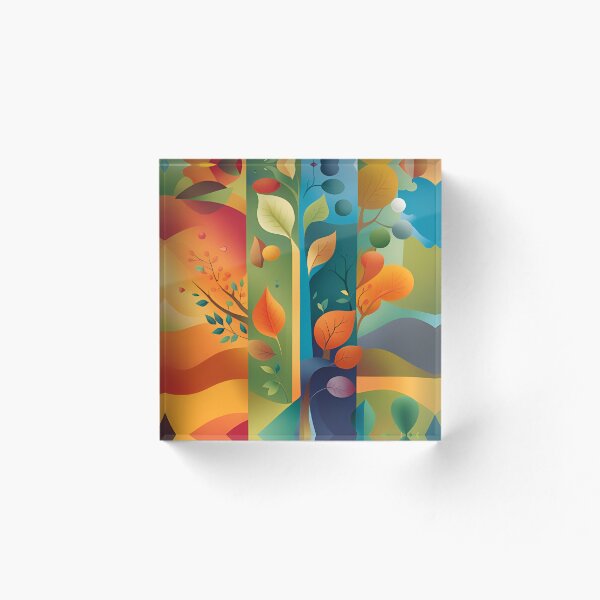 Item preview, Abstract Four Seasons designed and sold by Arkneer.