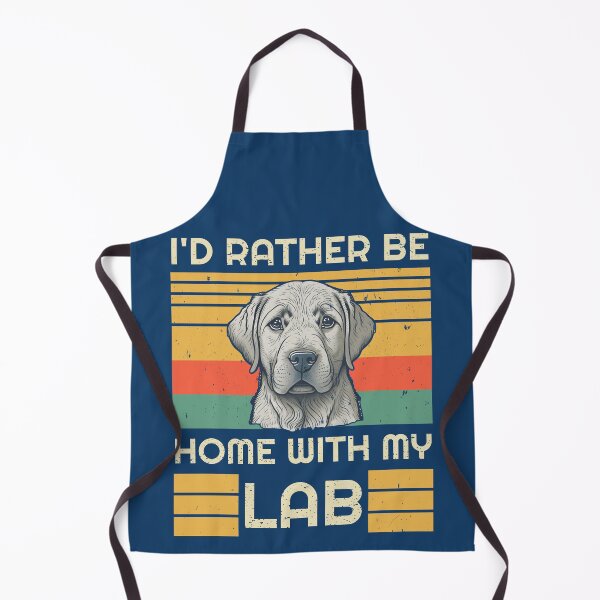 Item preview, Vintage Design - I'd Rather Be - Labrador Dog Puppy designed and sold by brindled.