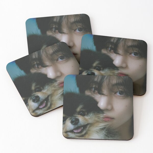 Item preview, Taehyung with Yeontan layover designed and sold by loonelywhale.