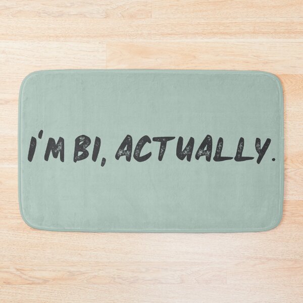Item preview, I'm Bi Actually | Heart Stopper Inspired | Home Decor Accessories | HECKINFAROUT  designed and sold by Two Otters Co.