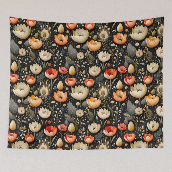 Item preview, Flower Seamless Pattern #306 designed and sold by sudsaipan.