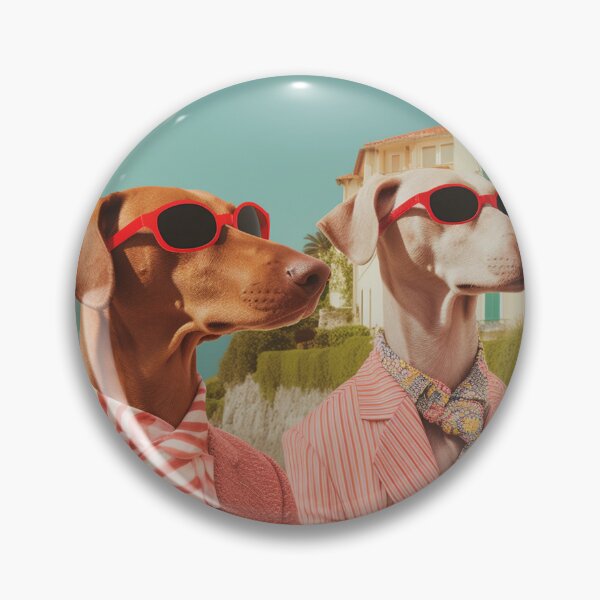 Item preview, Pretentious Pets on Holiday  designed and sold by Klickpicks.