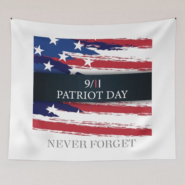 Artikelvorschau, 9/11 Patriot Day vergiss nie entworfen und verkauft von AmericaFreedom.