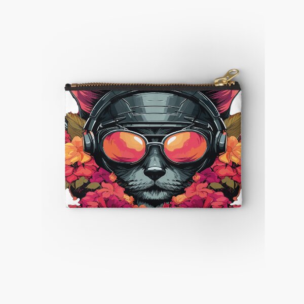 Item preview, cat with headphones designed and sold by CarlosManrique2.