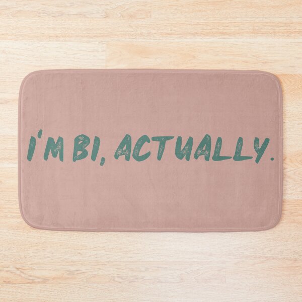Item preview, I'm Bi Actually | Heart Stopper Inspired | Home Decor Accessories | HECKINFAROUT  designed and sold by Two Otters Co.