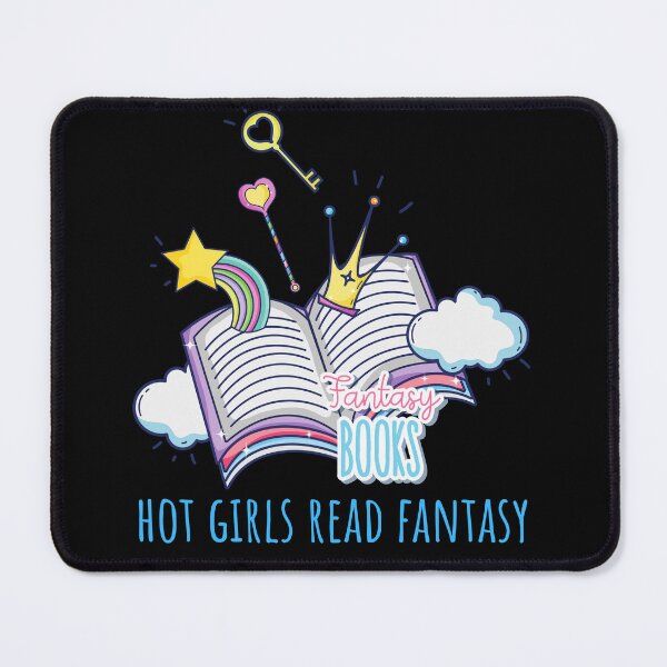 Item preview, Hot girls read fantasy books designed and sold by Azrou shop.