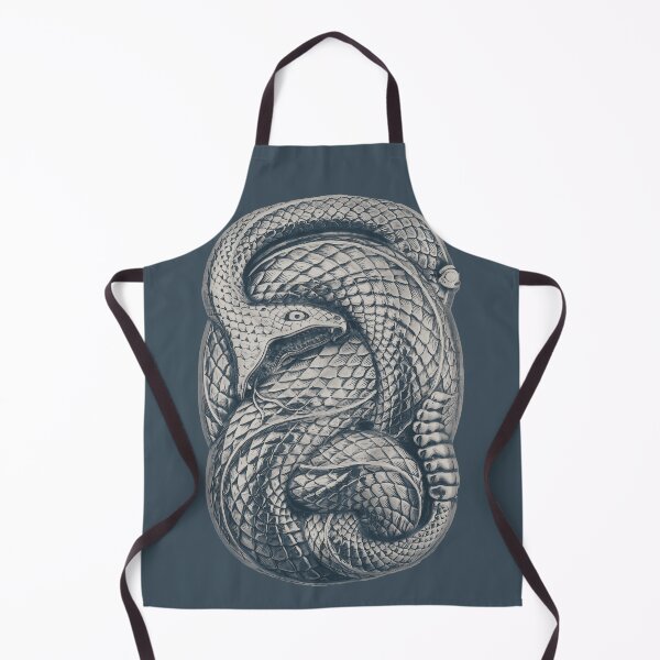 Item preview, Metal Rattlesnake Coiled to Attack - shades of ghoul designed and sold by DreamingBeetle.