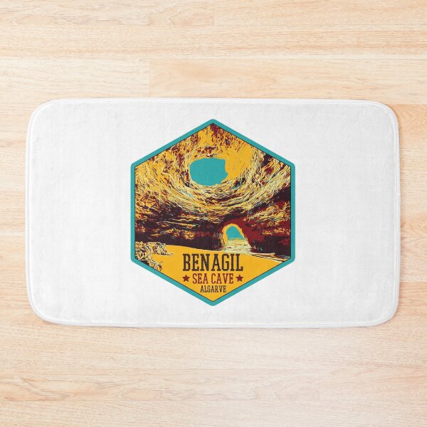 Item preview, Inside Benagil Sea Cave Illustration | Captivating Algarve Artwork designed and sold by Lemomo-artworks.