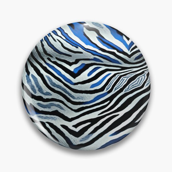 Item preview, Tiger Blue and Black Print 01 designed and sold by Artekinium.