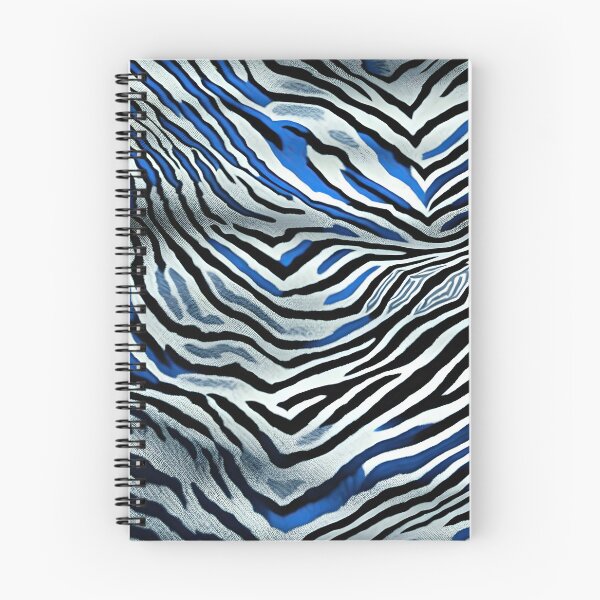 Item preview, Tiger Blue and Black Print 01 designed and sold by Artekinium.