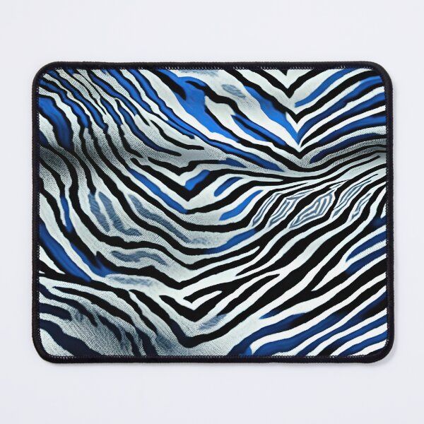 Item preview, Tiger Blue and Black Print 01 designed and sold by Artekinium.