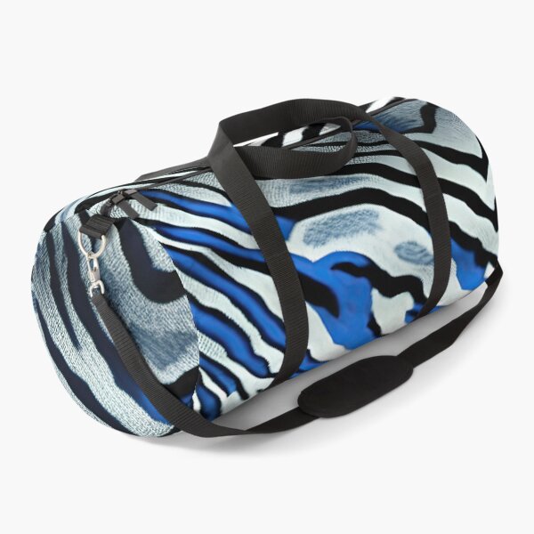 Item preview, Tiger Blue and Black Print 01 designed and sold by Artekinium.