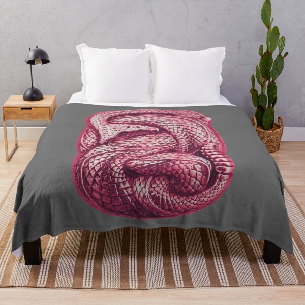 Item preview, Metal Rattlesnake Coiled to Attack - Strawberry designed and sold by DreamingBeetle.
