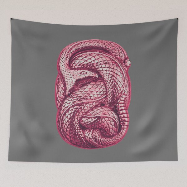 Item preview, Metal Rattlesnake Coiled to Attack - Strawberry designed and sold by DreamingBeetle.