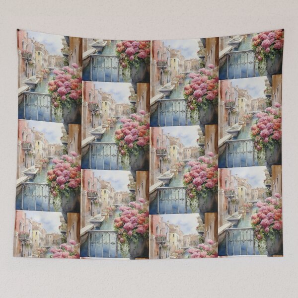 Item preview, Venice Italy view over a canal designed and sold by Hege Renee  Woldbæk.