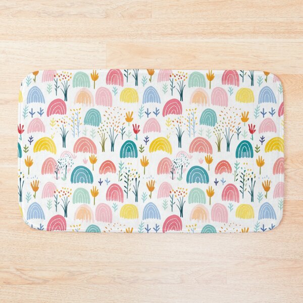 Item preview, Pastel Rainbow: Festive Seasonal Holiday Pattern designed and sold by Lovegrass Prints.