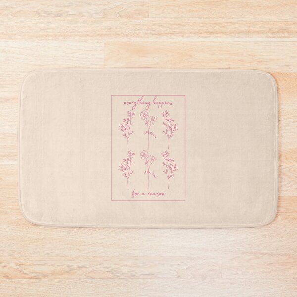 Item preview, Everything Happens for a Reason Pink Floral  designed and sold by jessicaleah15.